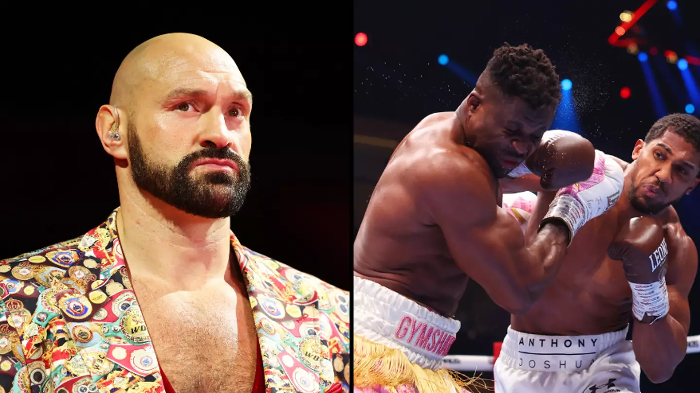 Tyson Fury had incredibly honest reaction after witnessing Anthony Joshua KO Francis Ngannou