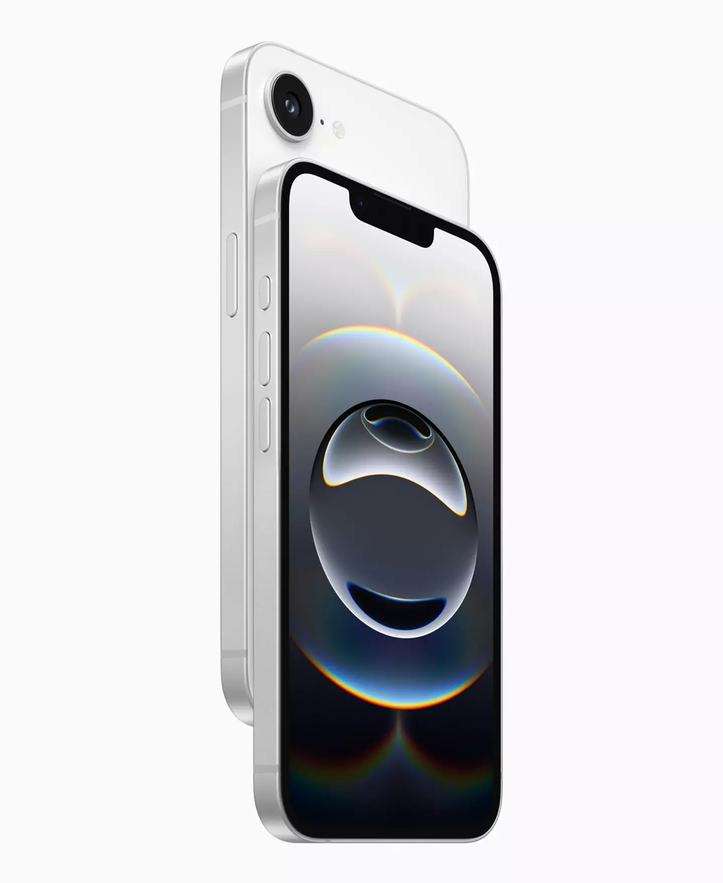 It comes in white or black (Apple)