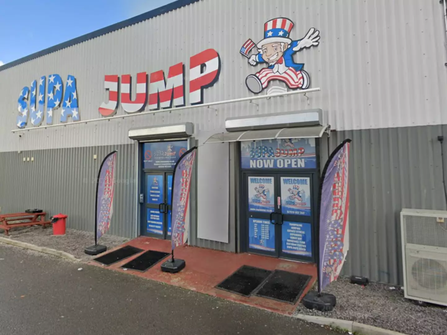 Four children were injured while at Supajump trampoline park in Cardiff Bay.