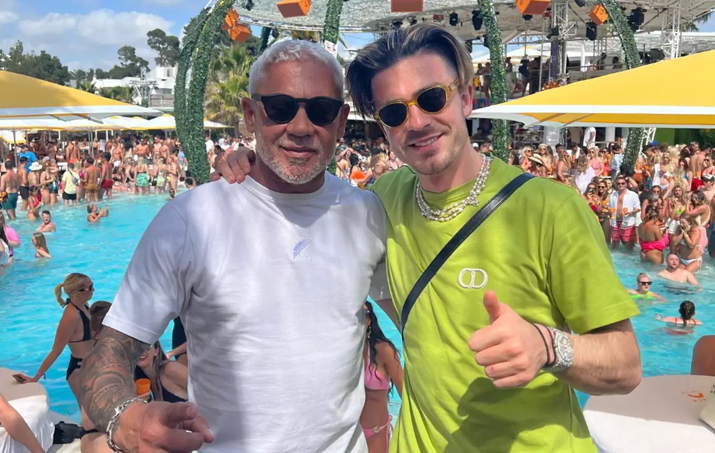 The pair partied together in 2022 and 2023 at Lineker's famous club. (Instagram/waynelineker)