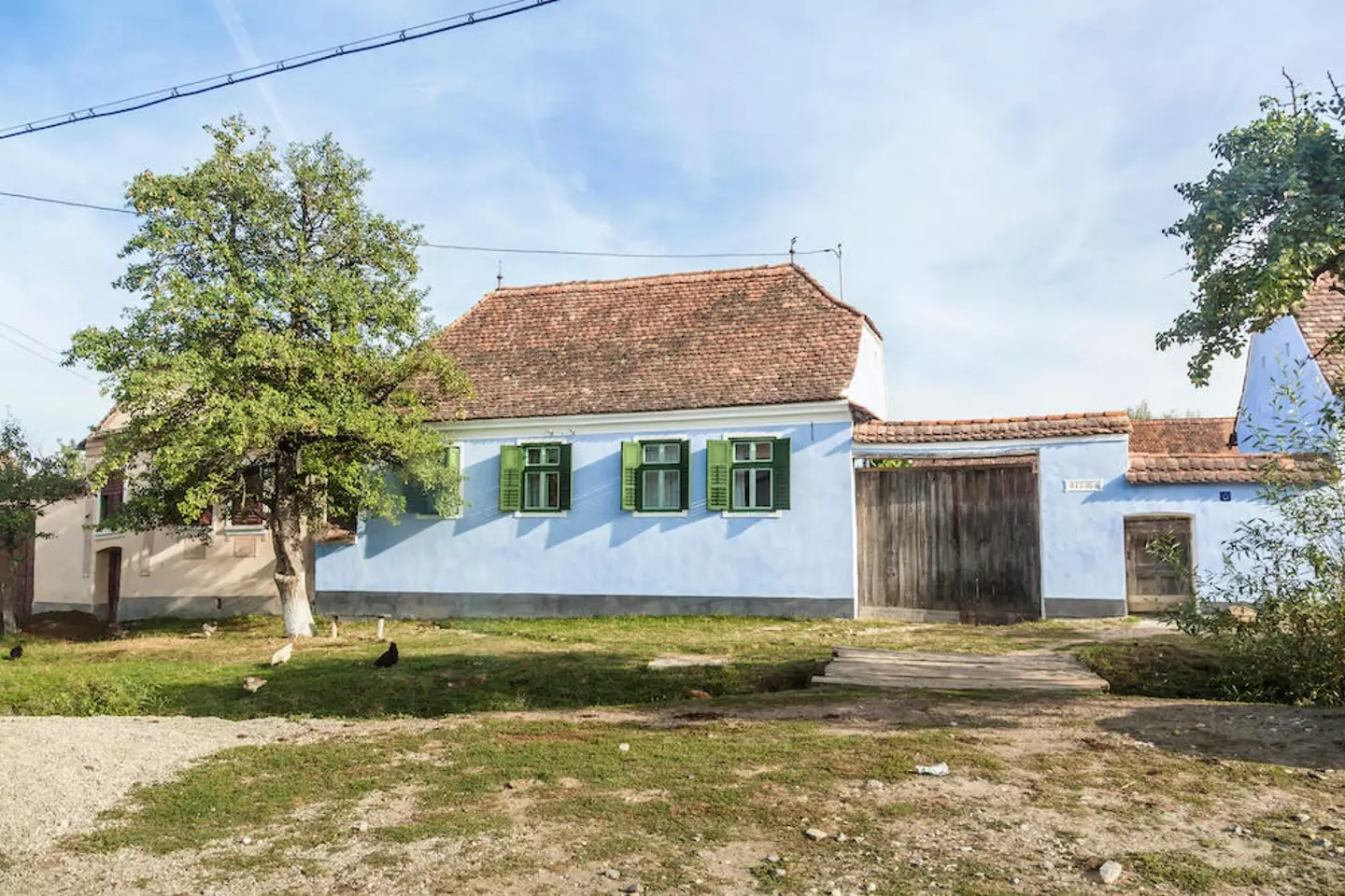 Charles owns a holiday home in the Transylvanian village of Viscri.