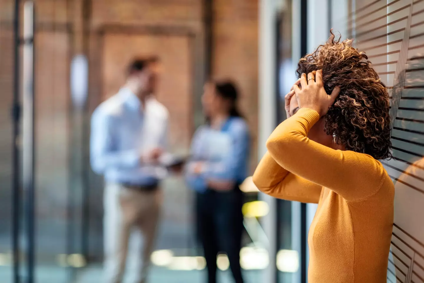 She couldn't believe she'd been called into a meeting with HR.