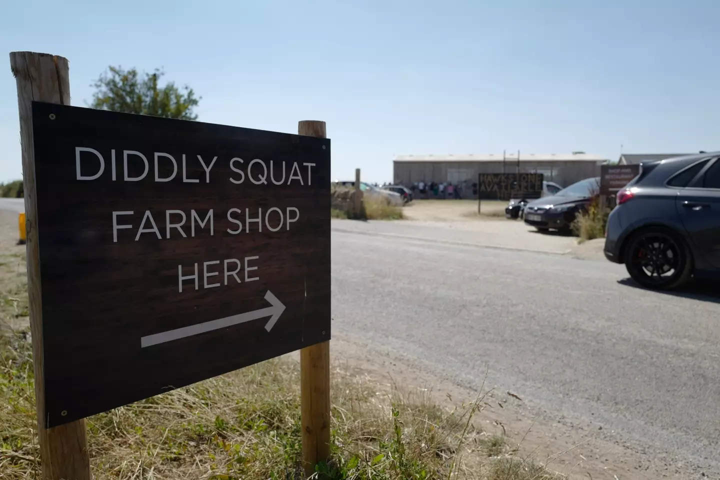 The Diddly Squat Farm Shop has become a popular place to visit (James D Morgan/Getty)