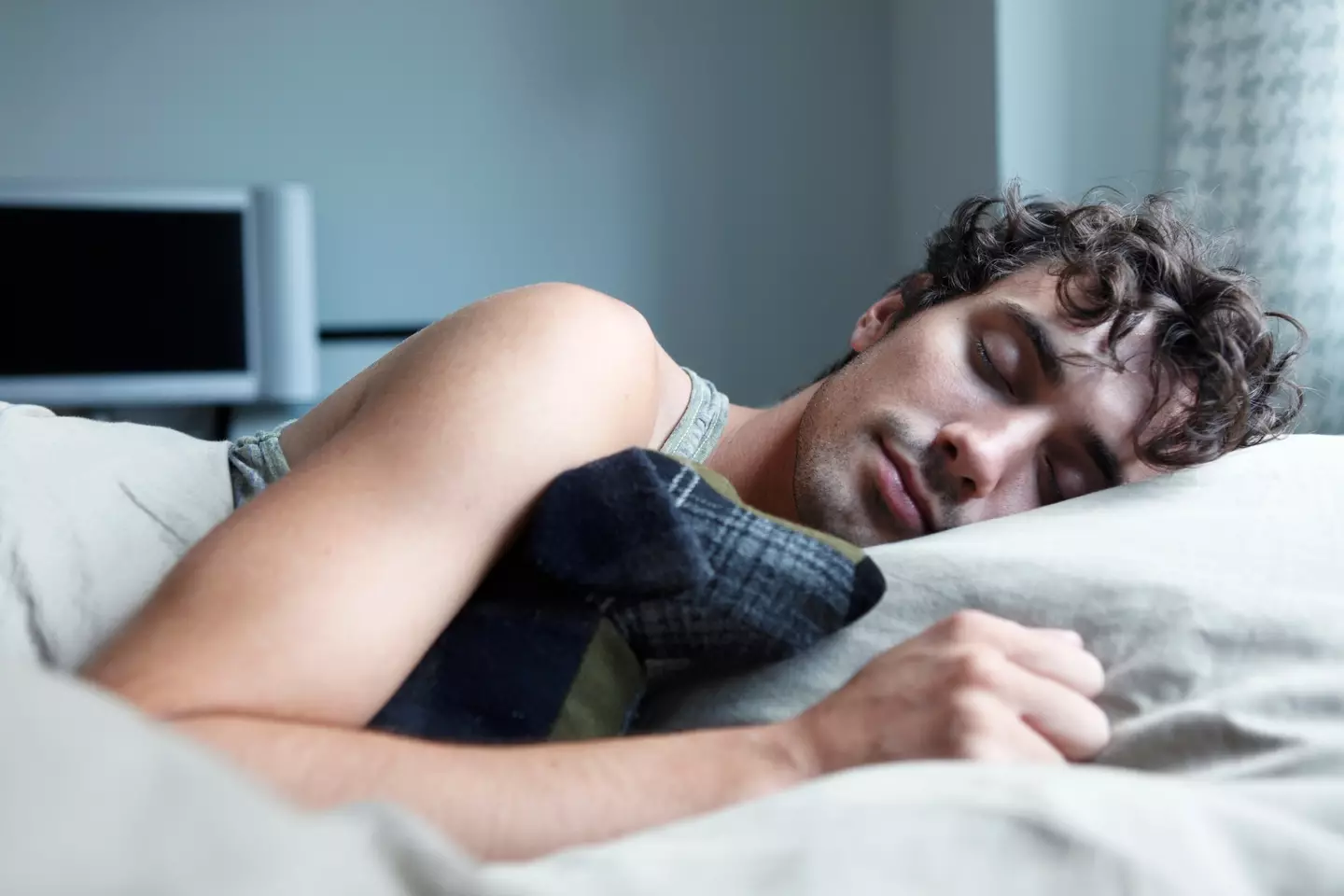 Sleeping on your side is one of the best positions (Getty Stock Photo)