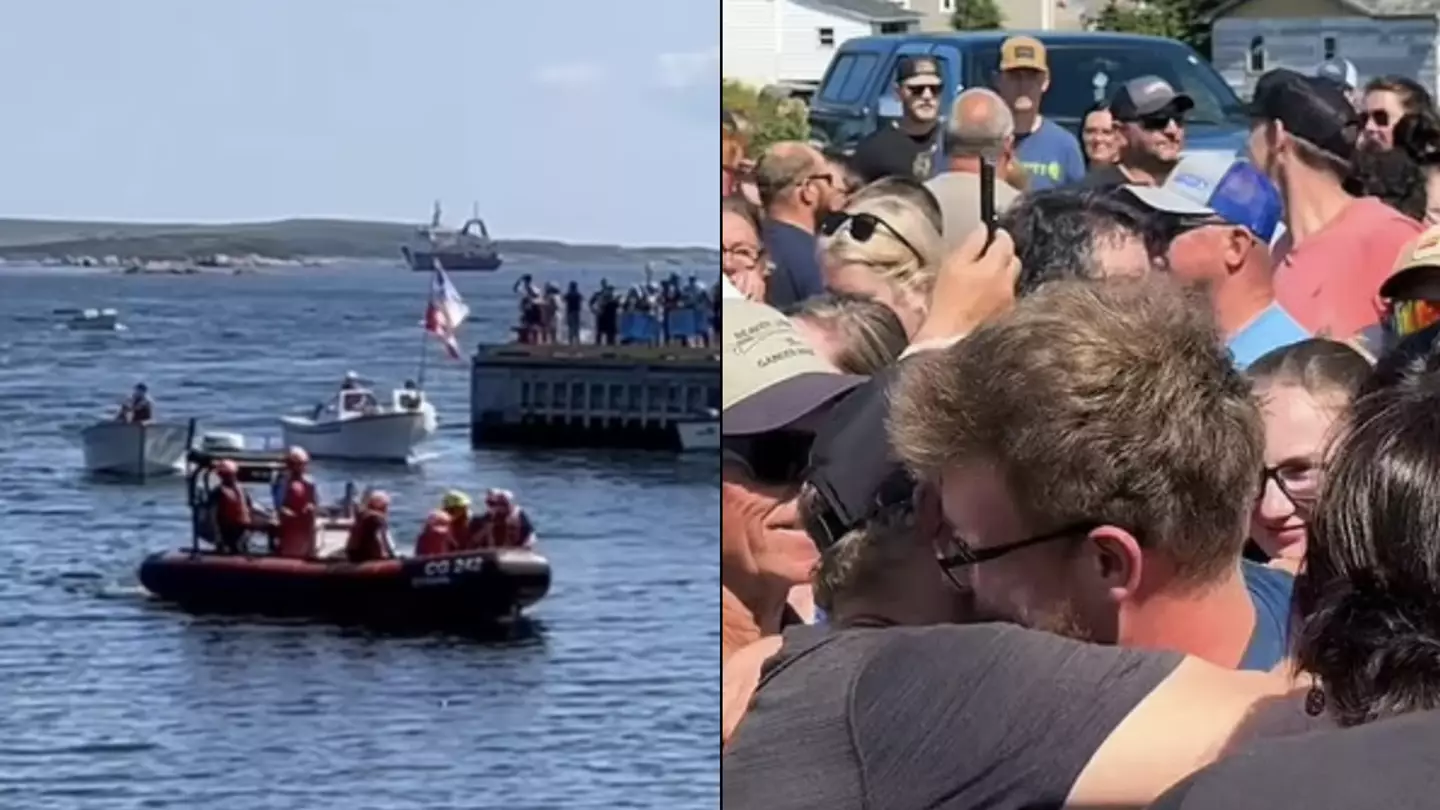 How seven crew members lost at sea stranded on a life-raft managed to survive