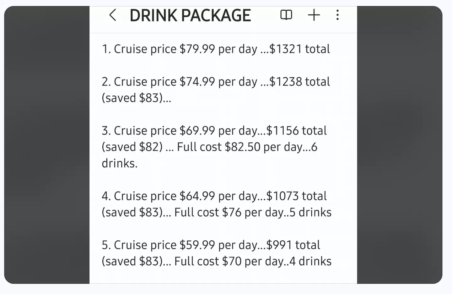 The deals they found (Reddit)