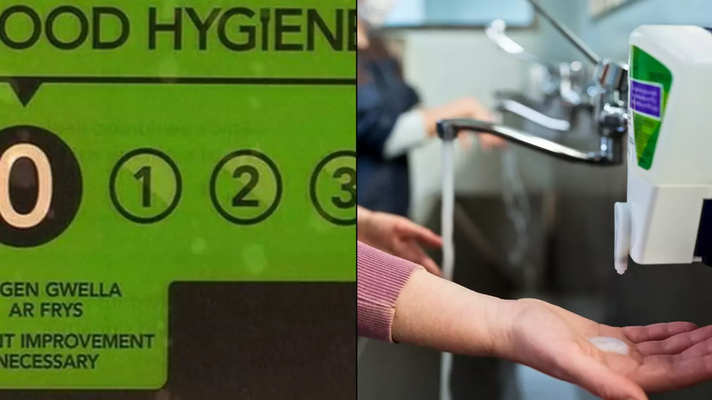 What each number on the food hygiene rating in UK actually means as pub scores zero