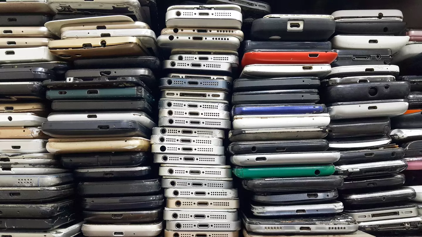Recycling phones mean they can be reused. (Getty stock photo)