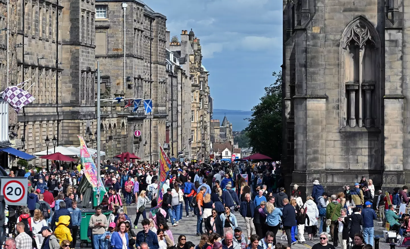 The Edinburgh Fringe Festival has been underway since 2 August. (Ken Jack/Getty Images)
