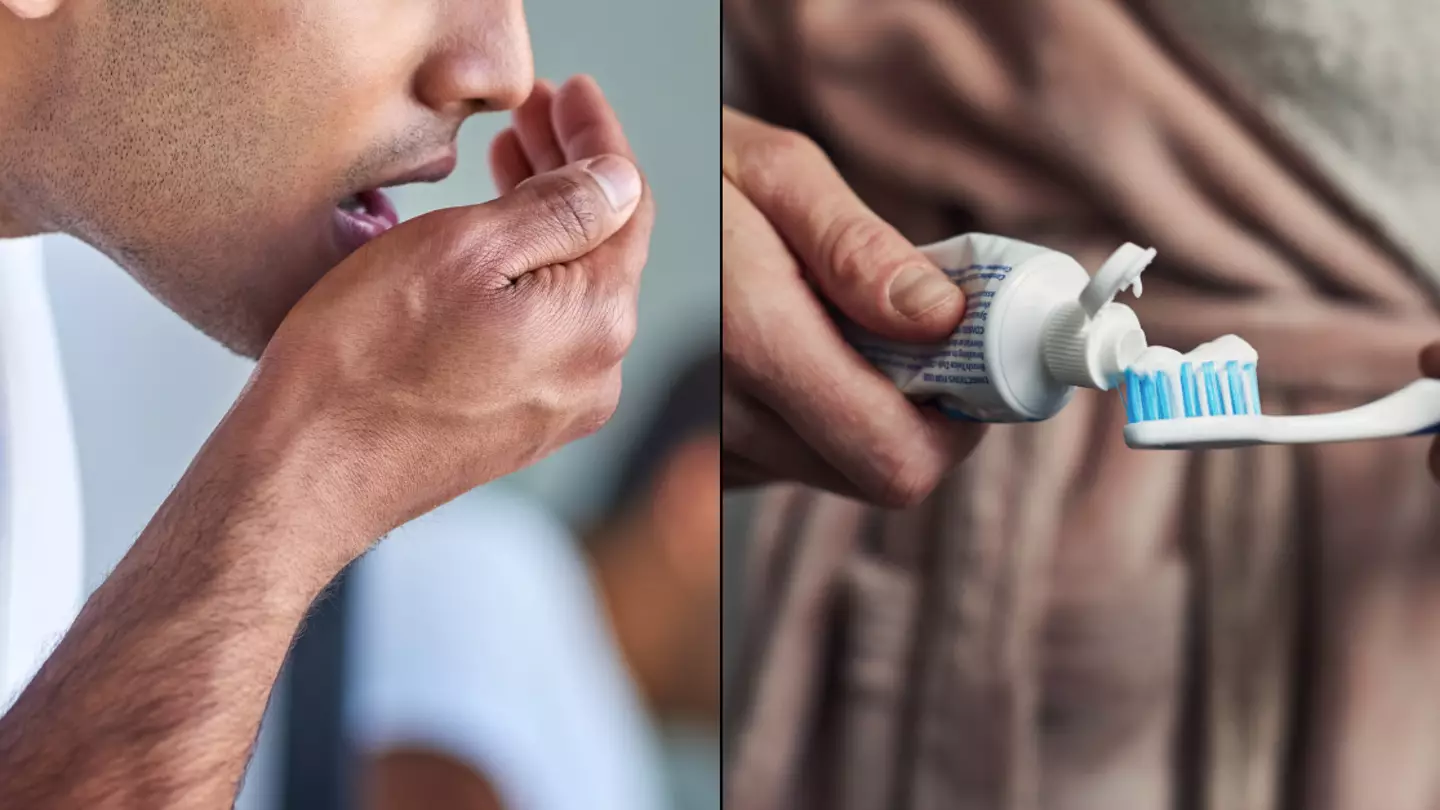 Experts say there are five steps people can take to avoid morning bad breath after simple change can 'solve' it