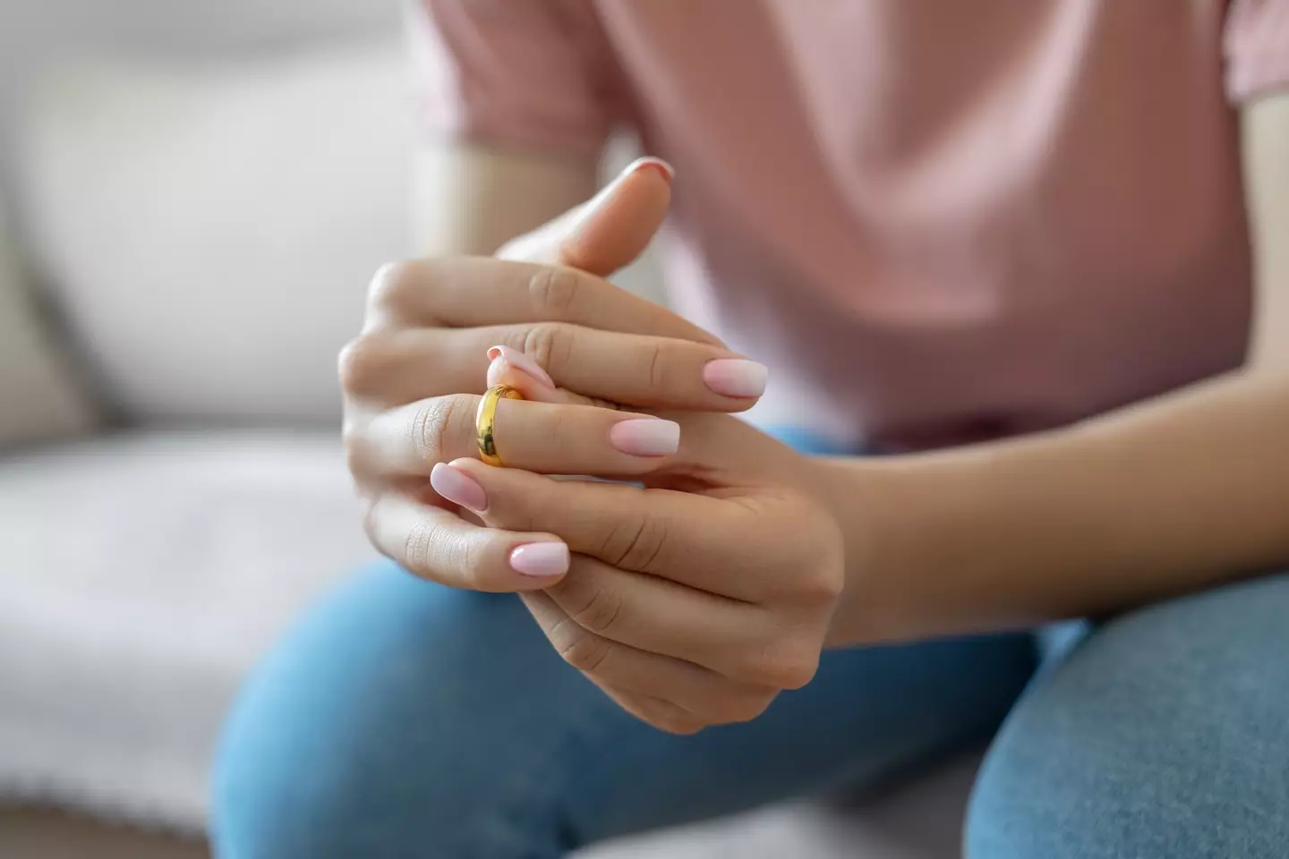 She confronted her husband and he admitted it (Getty Stock Photo)