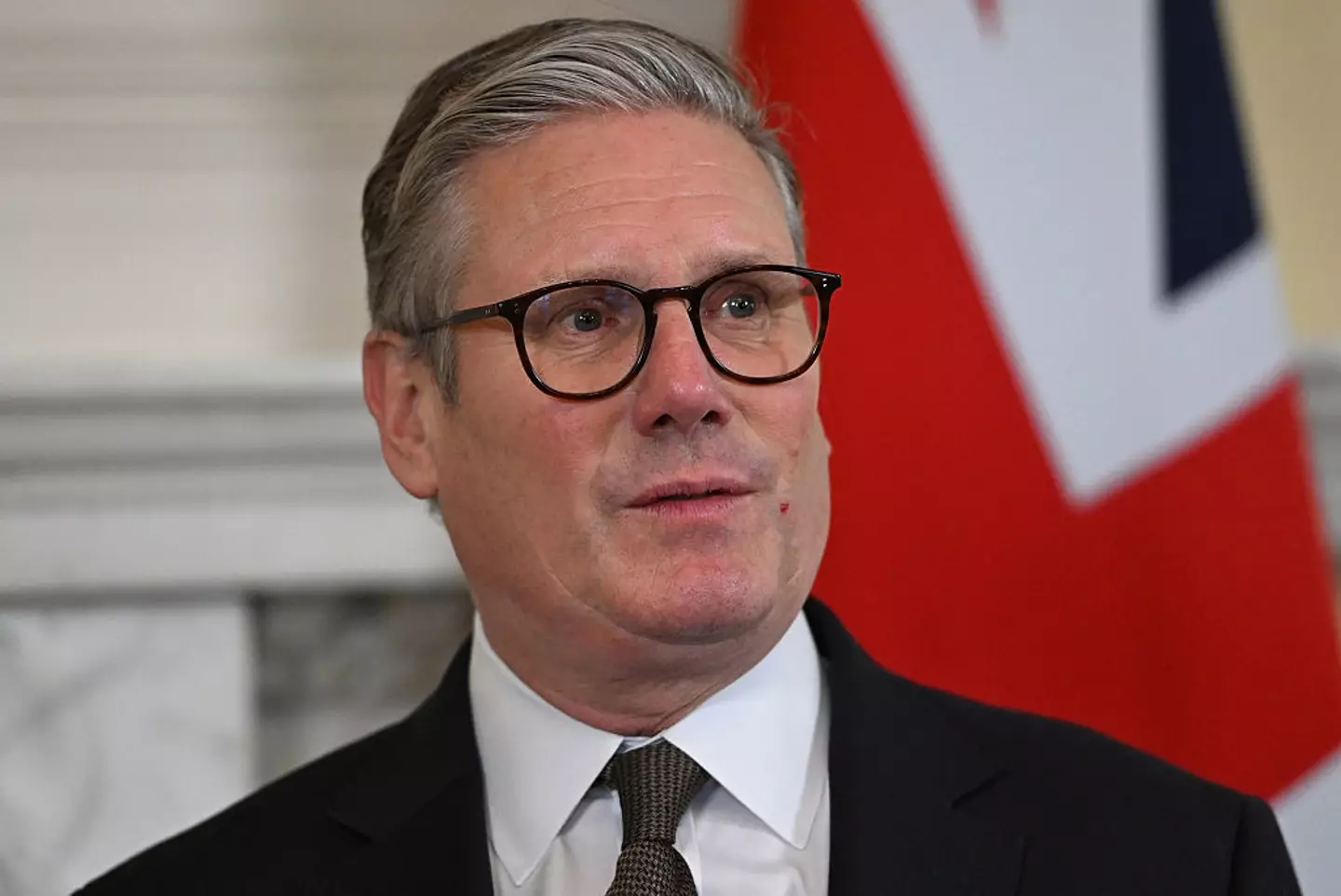 Starmer will be hoping to see the tariffs removed (Eddie Mulholland-WPA Pool/Getty Images)