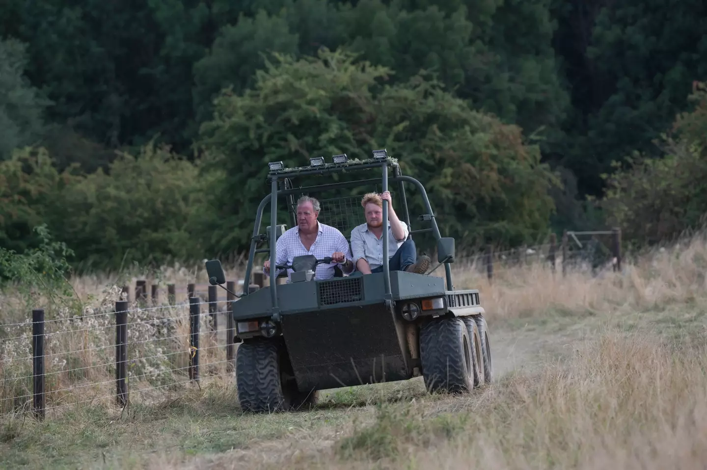 The boys are back in town/on farm.