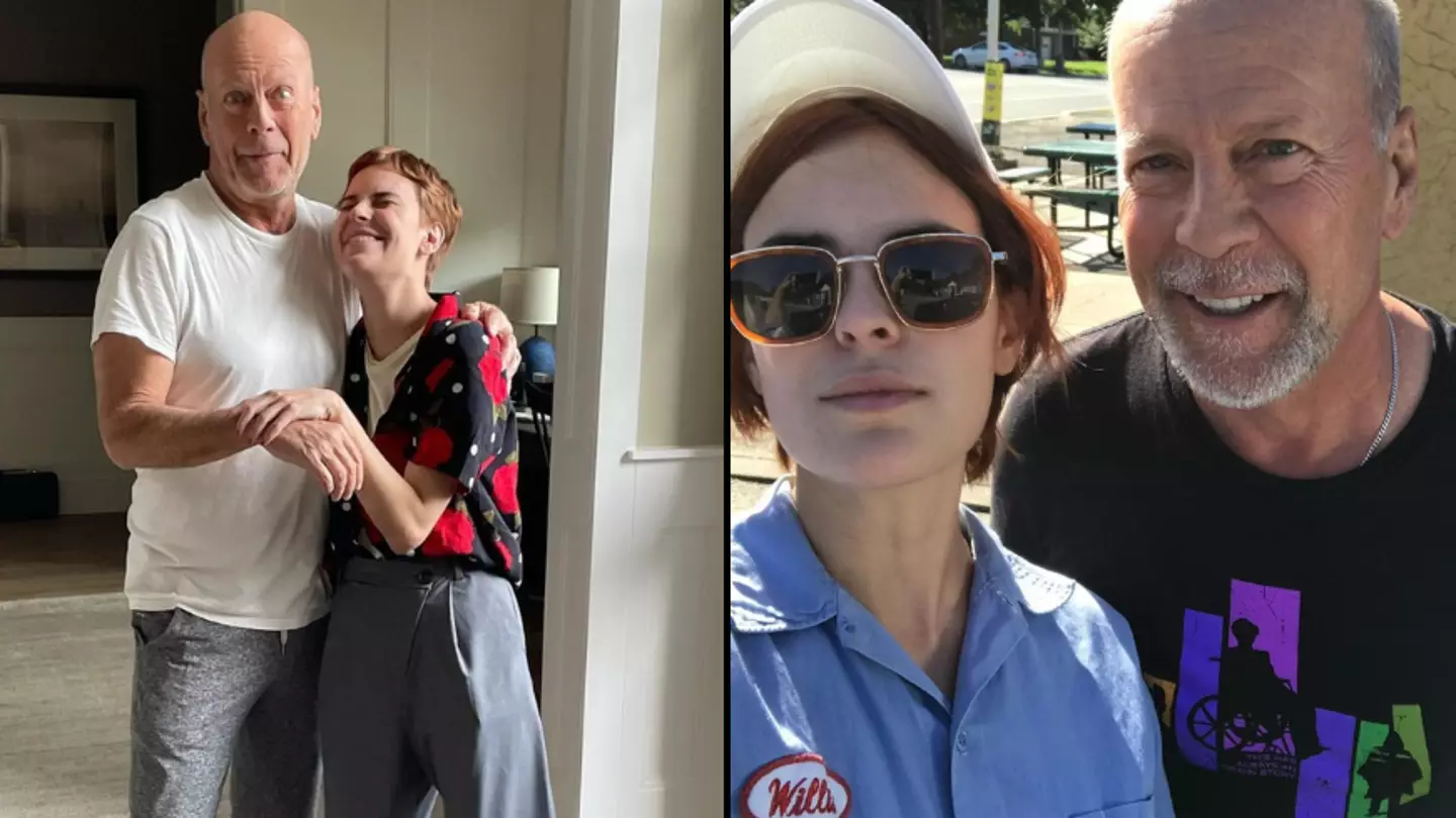 Bruce Willis’ daughter Tallulah explains why family are so open with his dementia and gives update on actor's condition