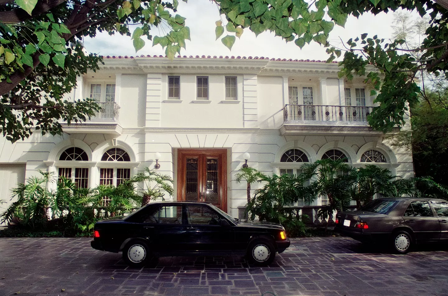 José and Kitty were gunned down at their Beverly Hills mansion in 1989 (Bob Riha Jr/Getty Images)
