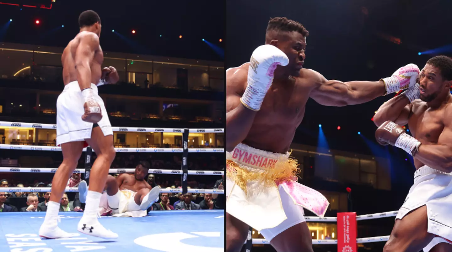 Anthony Joshua defeats Francis Ngannou with second round knockout