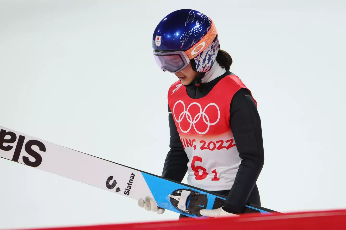 Sara Takanashi was one of the disqualified athletes.