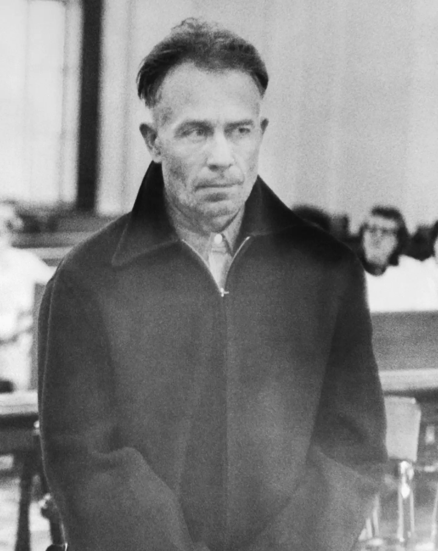 What the real Ed Gein looks like (Bettmann via Getty Images)