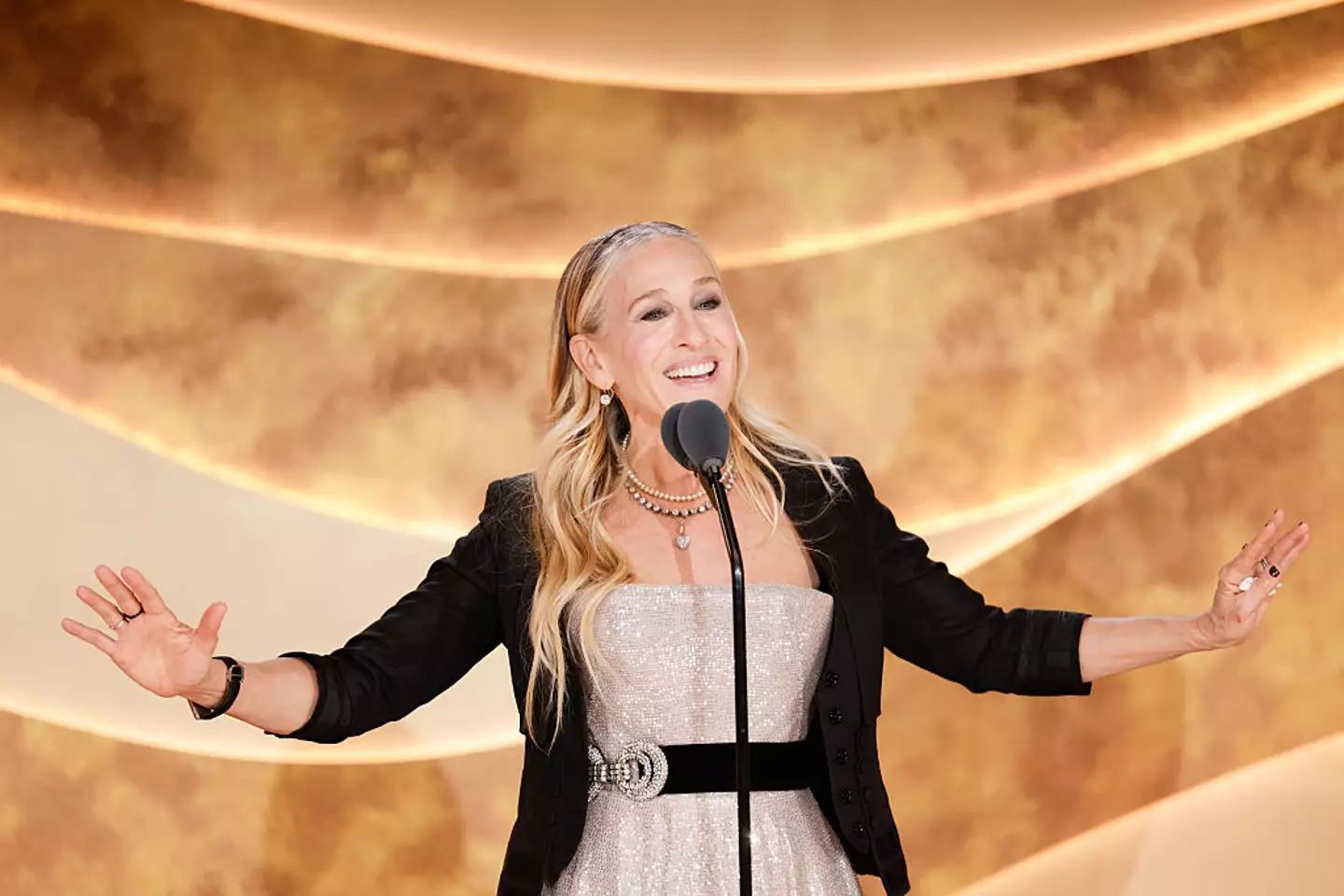 Sarah Jessica Parker won the 'Carol Burnett award' (Francis Specker/CBS via Getty Images)