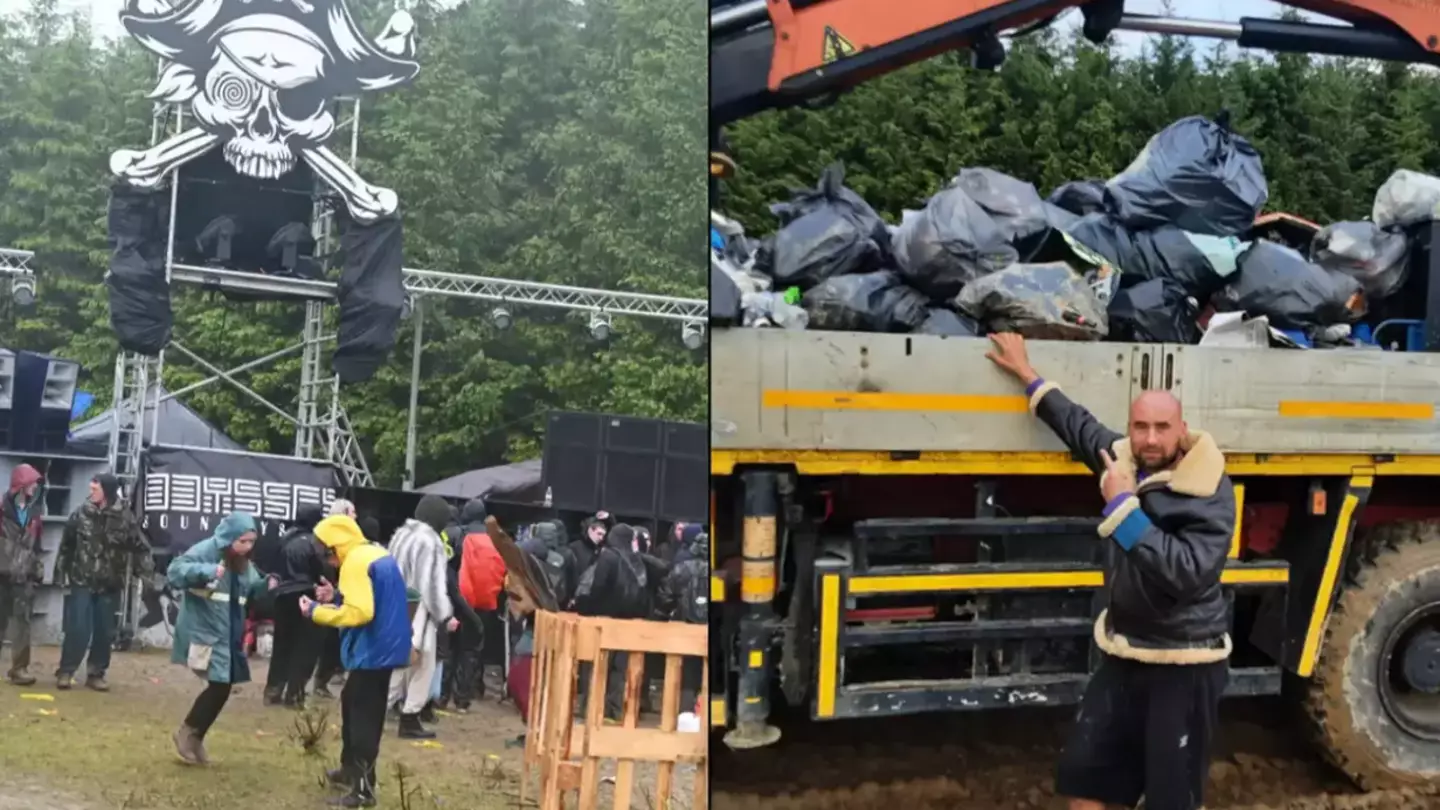 Illegal Ravers Clean Up Entire Site After Hundreds Party For Three Days Straight