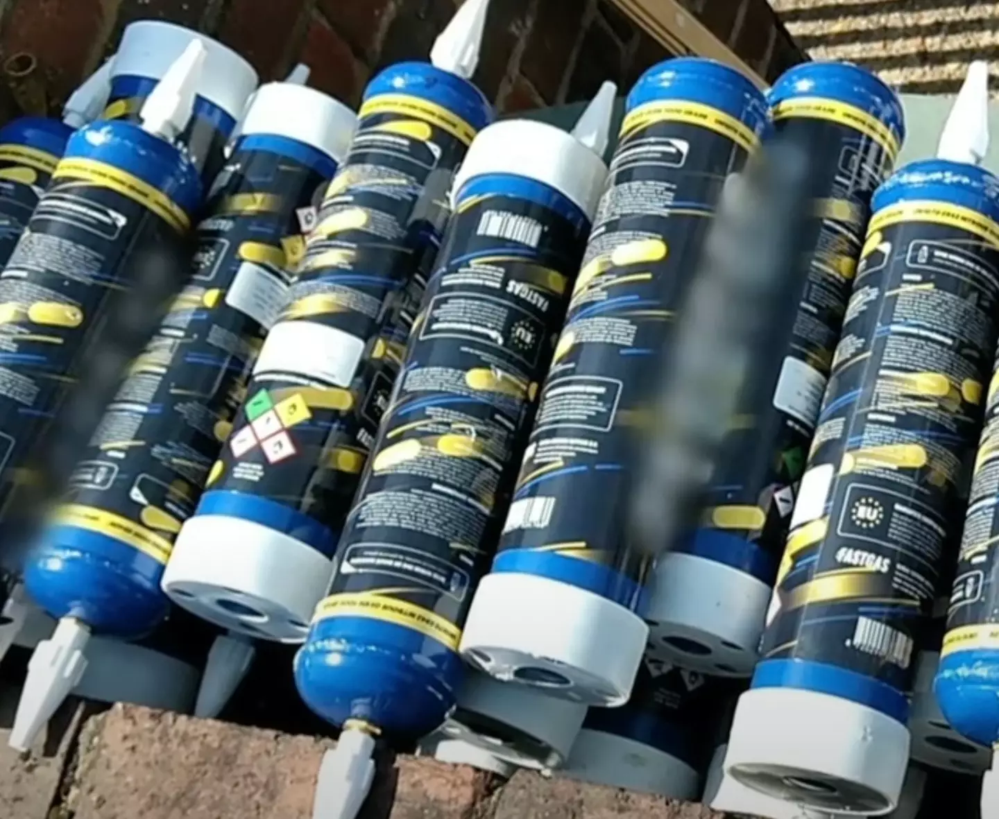 People are using supersized gas canisters.