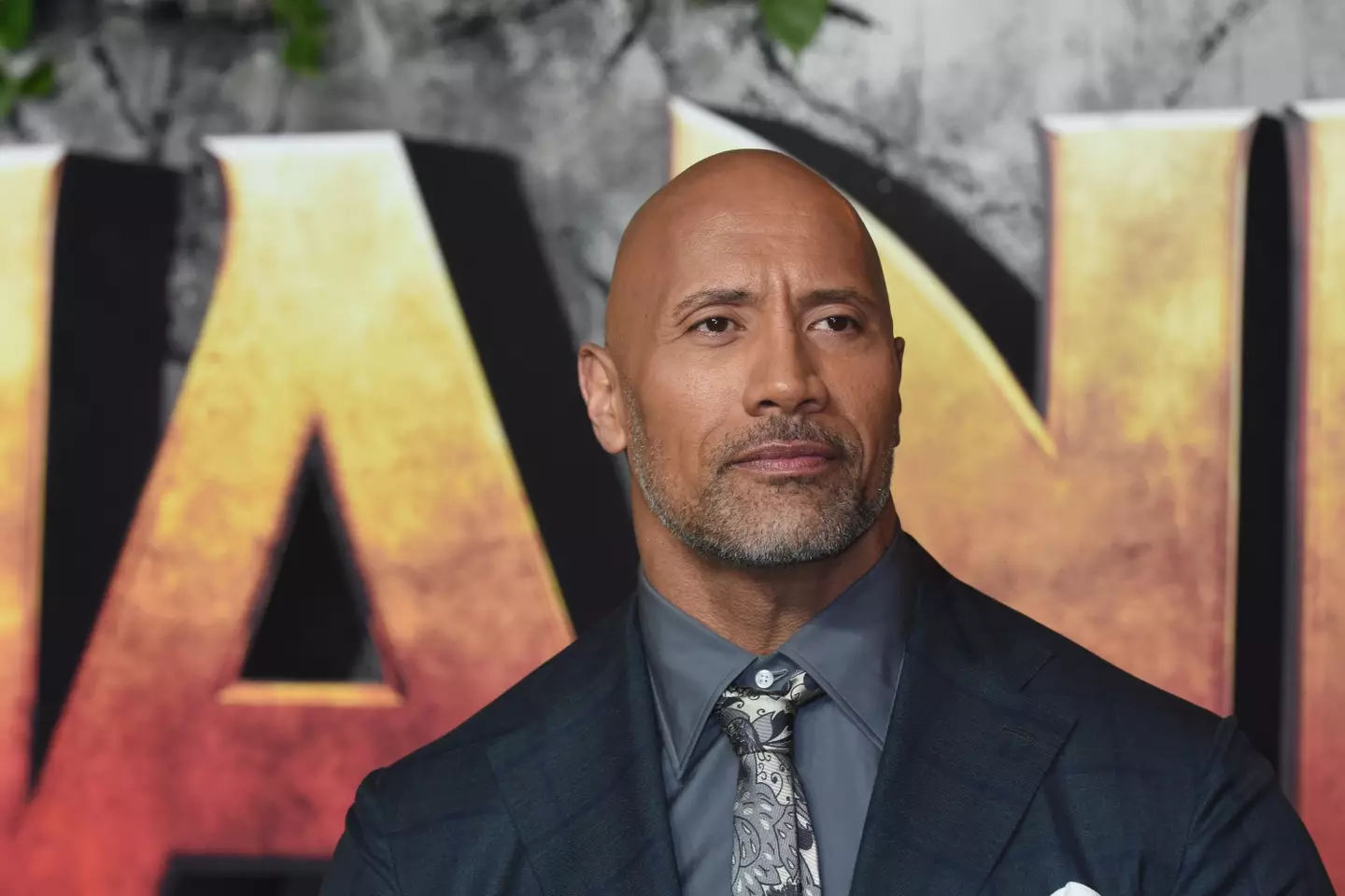 The Rock, probably watching Bautista be compared to him.