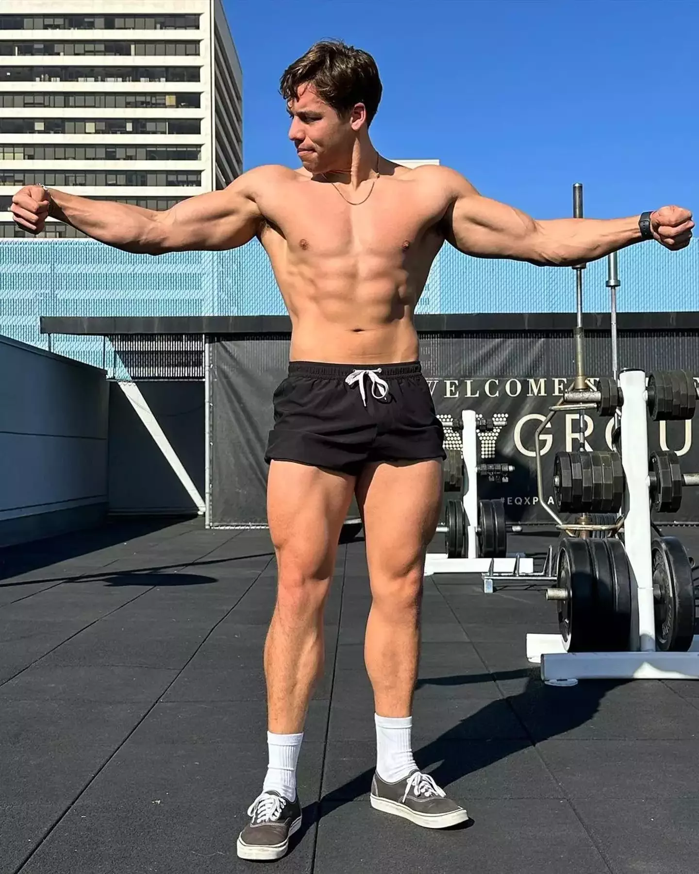 Baena revealed his father's best acting advice was to always 'do the reps'.