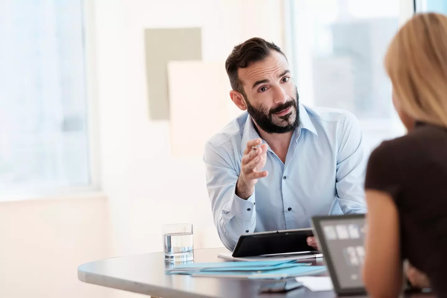 A man has shared the 'shocking' message he received from a recruiter following a job interview. (Getty Stock Images)