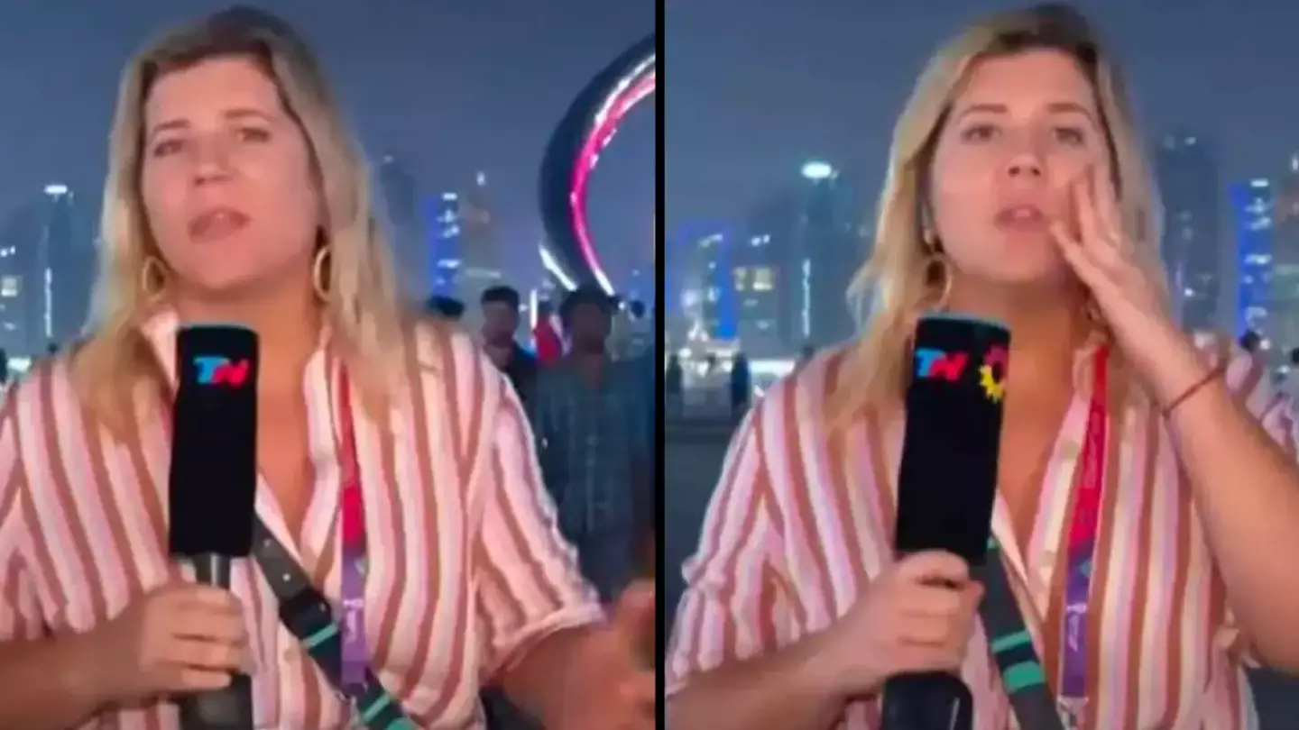 World Cup reporter who was robbed live on air was given choice in how to punish the offender