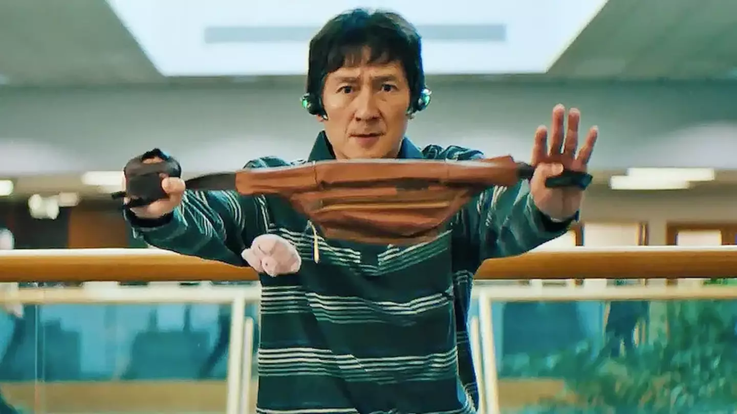 Ke Huy Quan won an Oscar for his role in the film (A24)