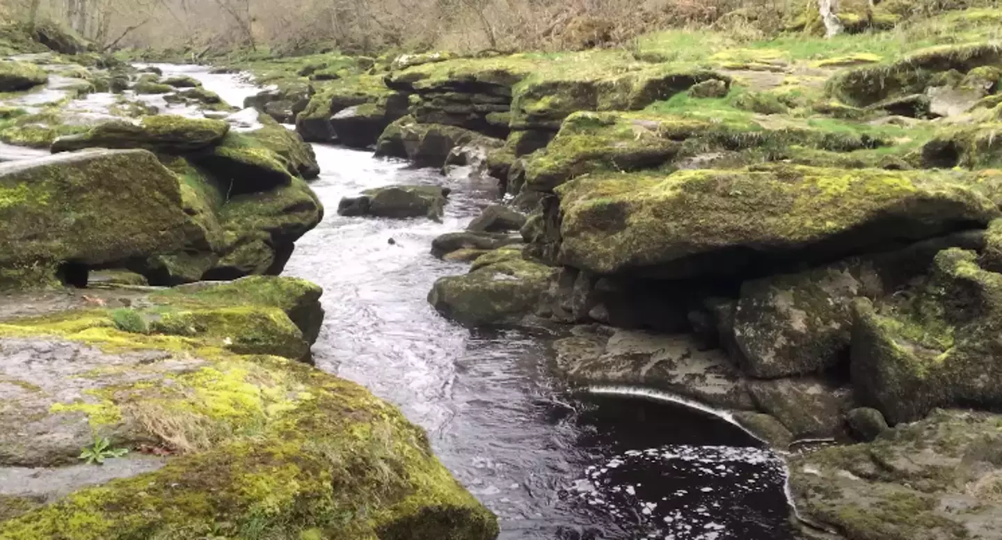 The UK river is said to have a '100 percent fatality rate' (YouTube/Tom Scott)