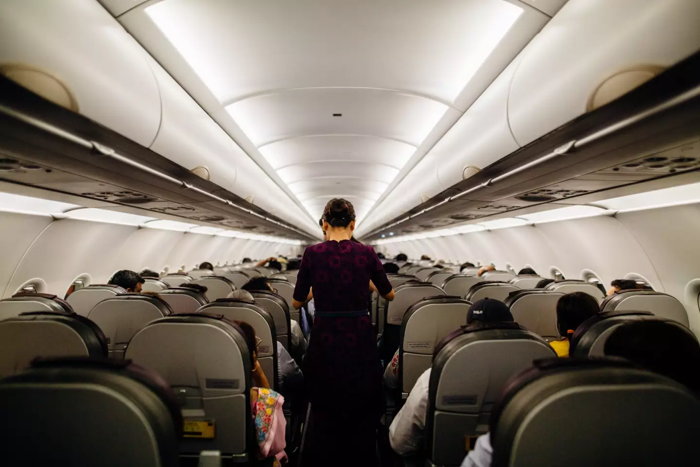 Flight attendants do a lot on board the plane.