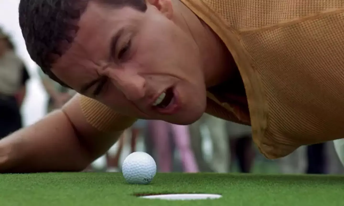Sandler in Happy Gilmore.