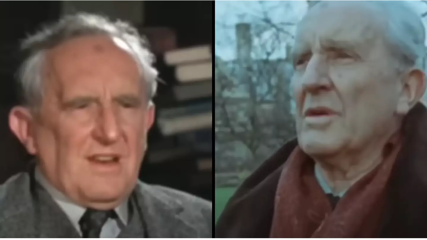 Hardly anyone can understand what J.R.R Tolkien is saying in resurfaced interview