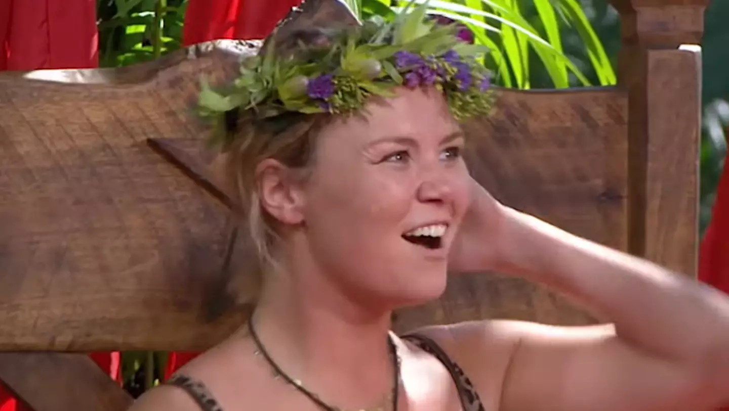 Charlie was delighted with her win (ITV)