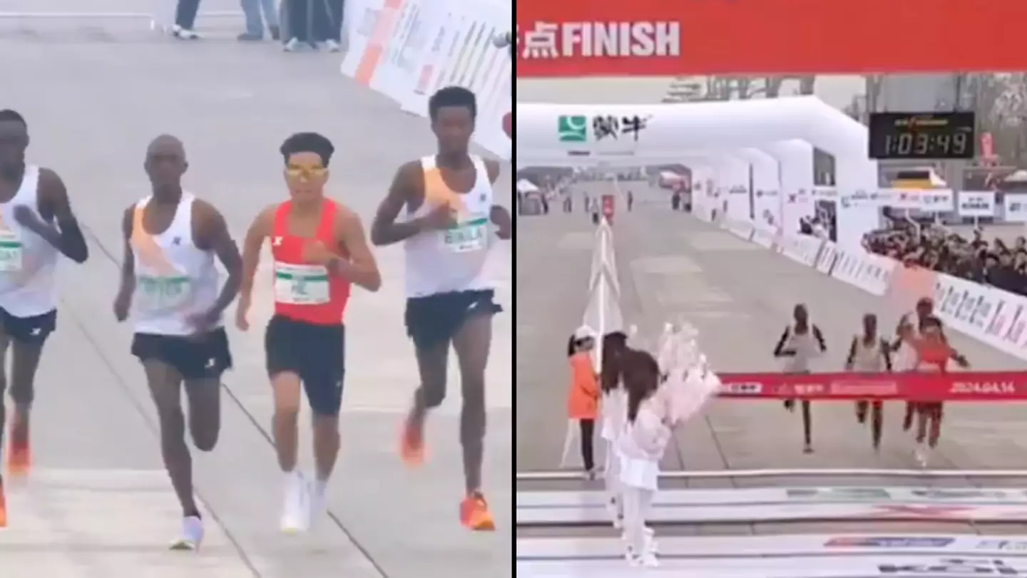 Half marathon under investigation after runners ‘allow man to win’