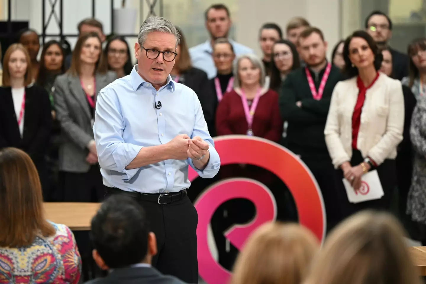 Keir Starmer has said money saved from abolishing NHS England will be spent on 'nurses, doctors, operations, and GP appointments' (Oli Scarff - WPA Pool/Getty Images)