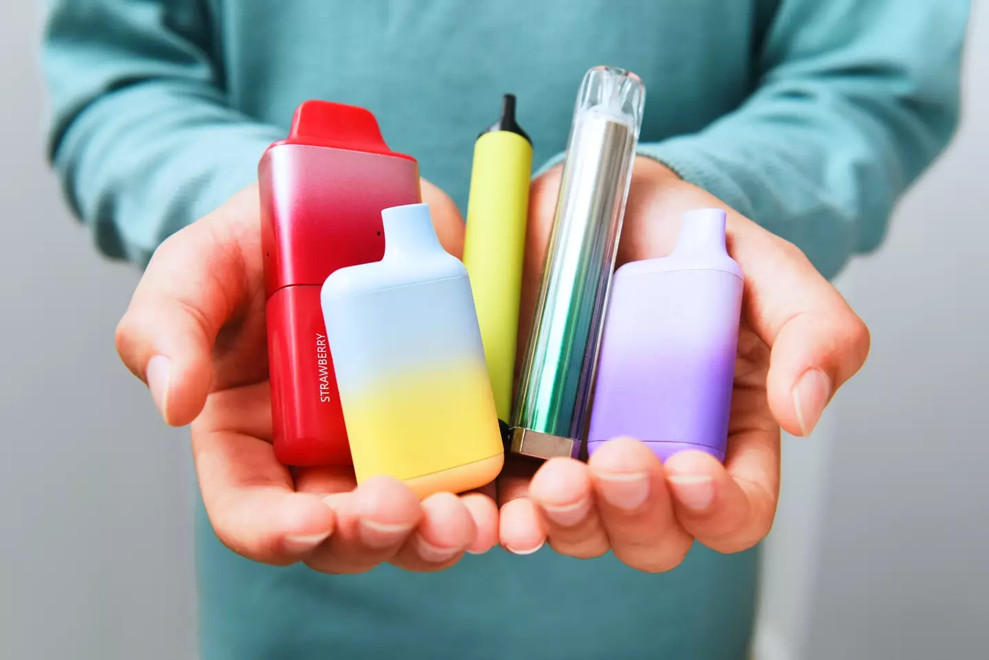 Vaping without nicotine still causes potential harm (Getty Stock Images)