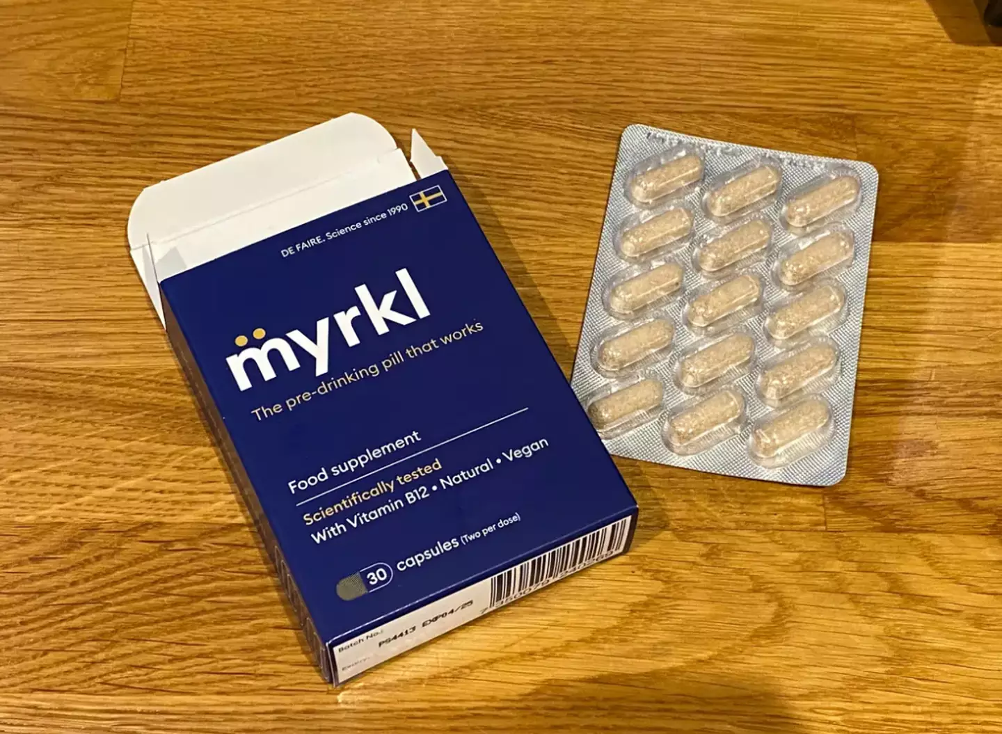 The pill should be taken before drinking. (LADbible)