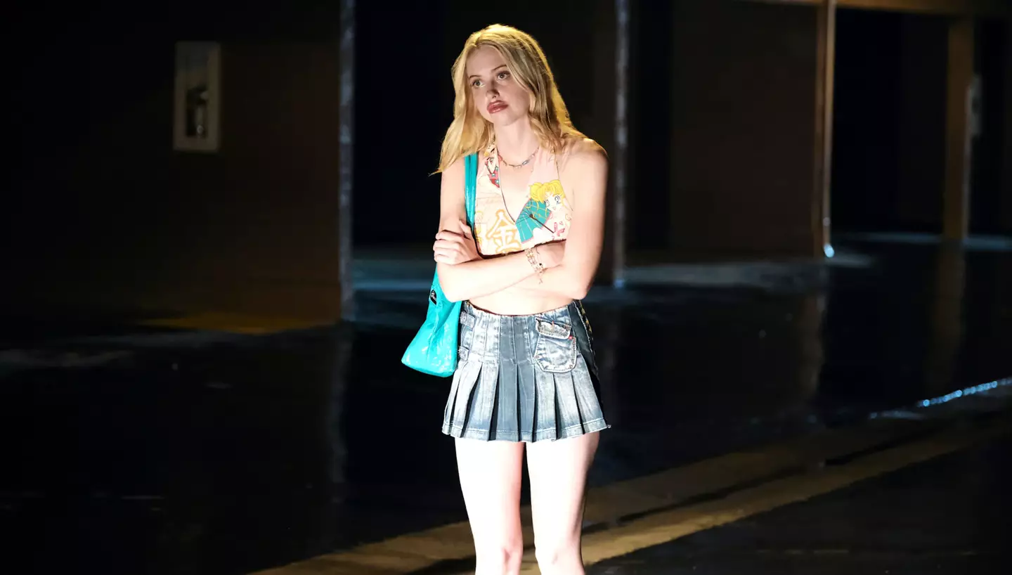 Chloe Cherry made her acting debut as Faye, a drug addict in Euphoria.