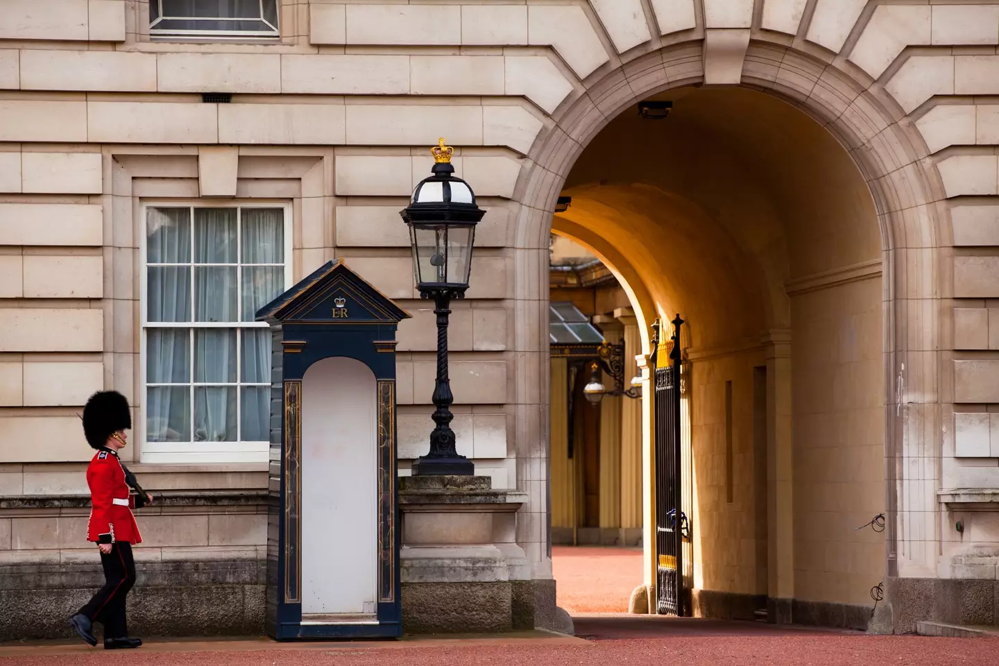 A King's Guard soldier are an iconic symbol of England.