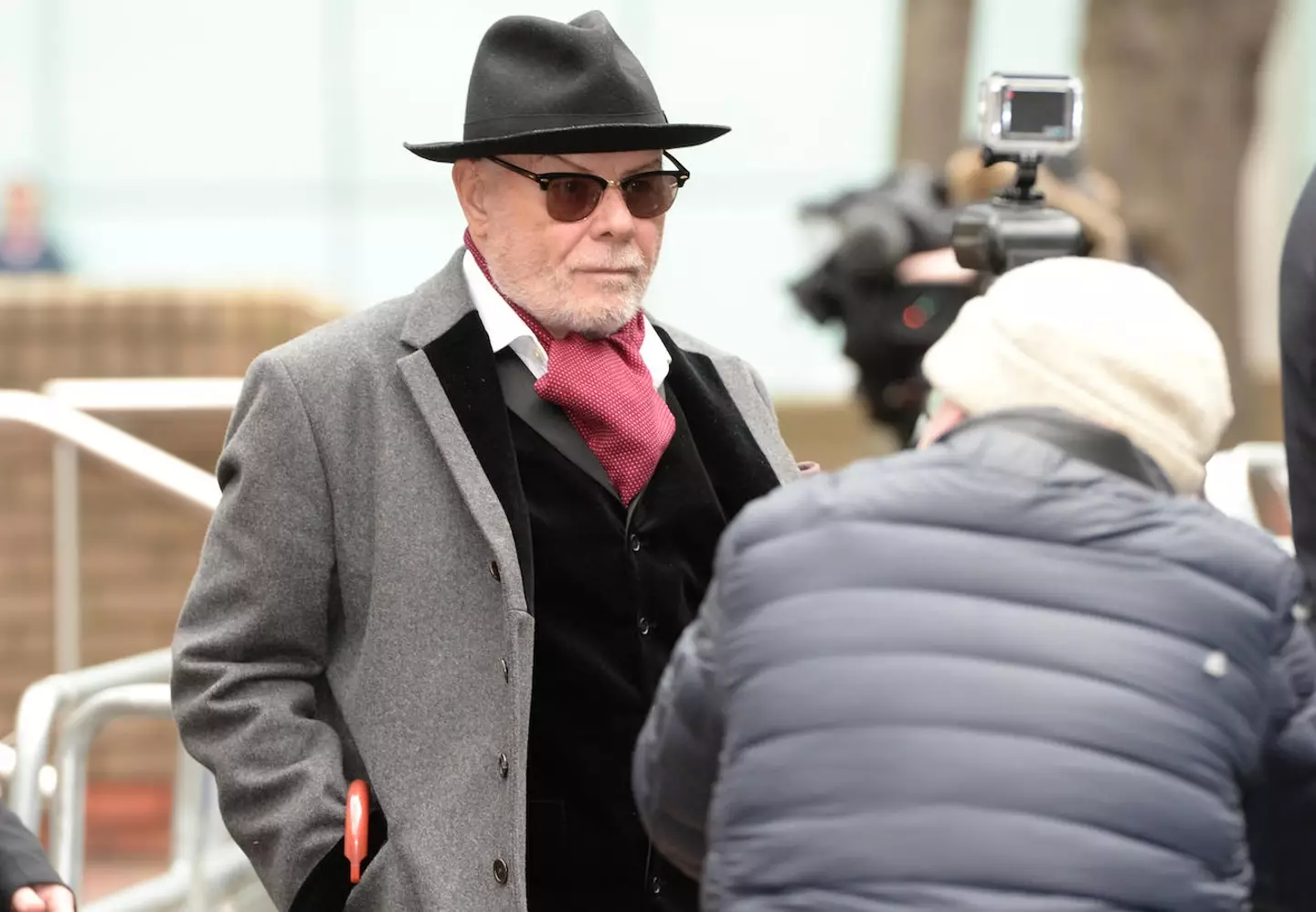Gary Glitter's son wants to meet his father in person now he's been released from prison.