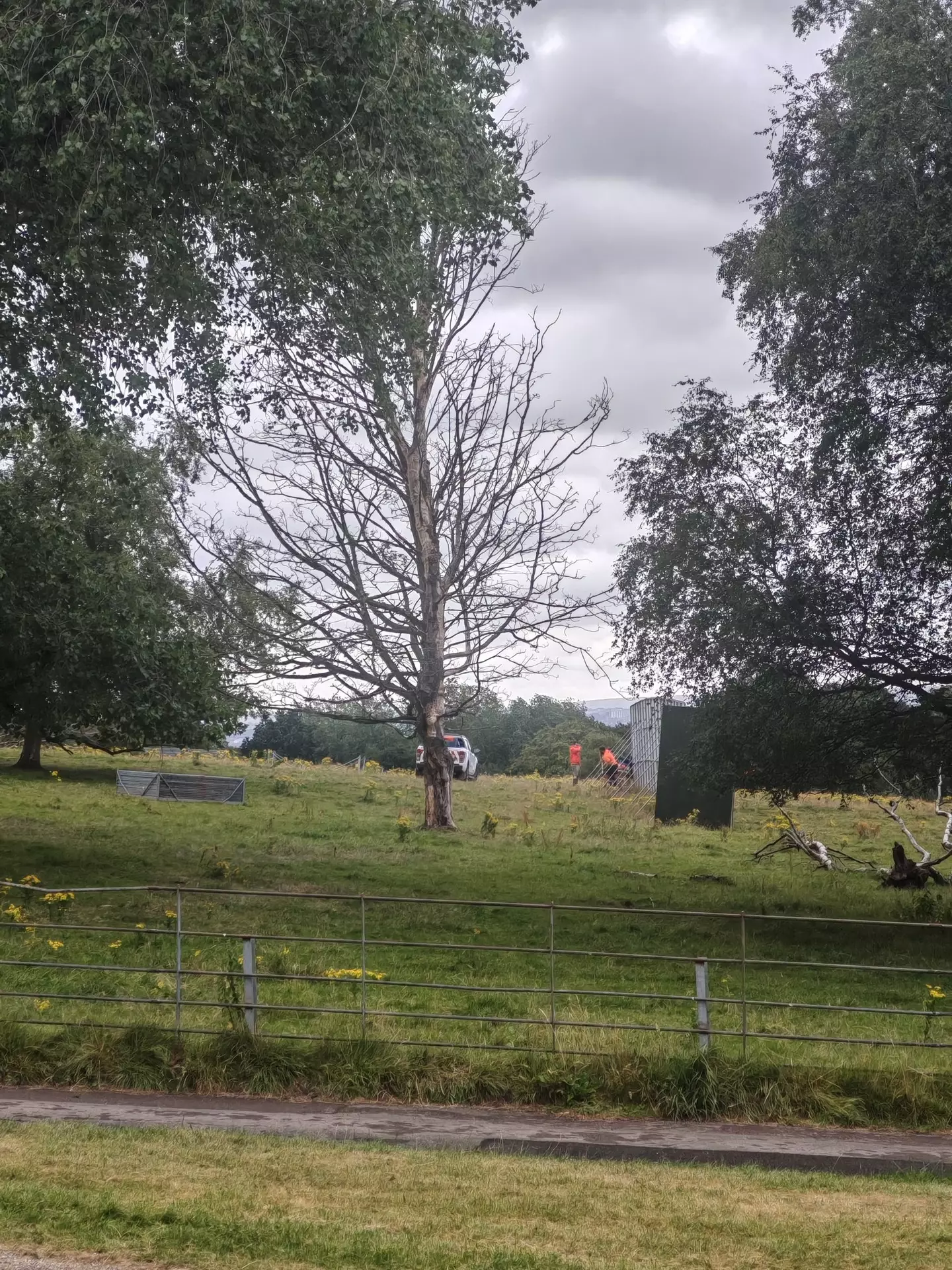 Gallagher Hill is no more. (X/@KeeponRunning11)