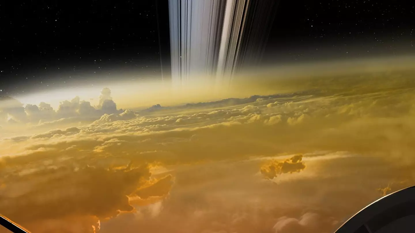 Truth behind viral NASA photo of last thing spacecraft saw before crashing in to Saturn