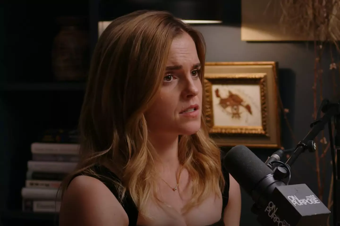 Watson opened up about Rowling's comments and what she hopes will happen in the future (YouTube/Jay Shetty Podcast)