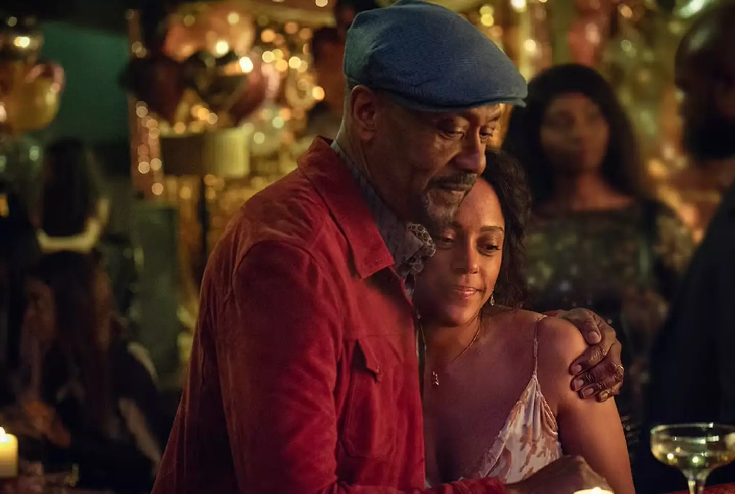 Missing You features Sir Lenny Henry as DI Donovan's Dad (Netflix)