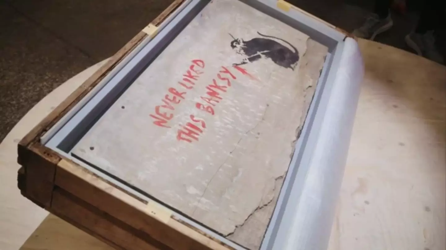 Channel 4 has defended itself after claims of a 'fake Banksy' being sold for a small fortune.