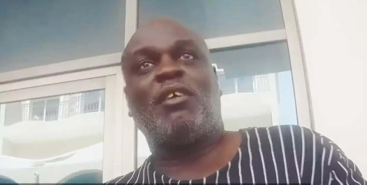 Mwesigwa made a chilling remark when asked about the prospect of hiring women for a 'porta potty party' (BBC)