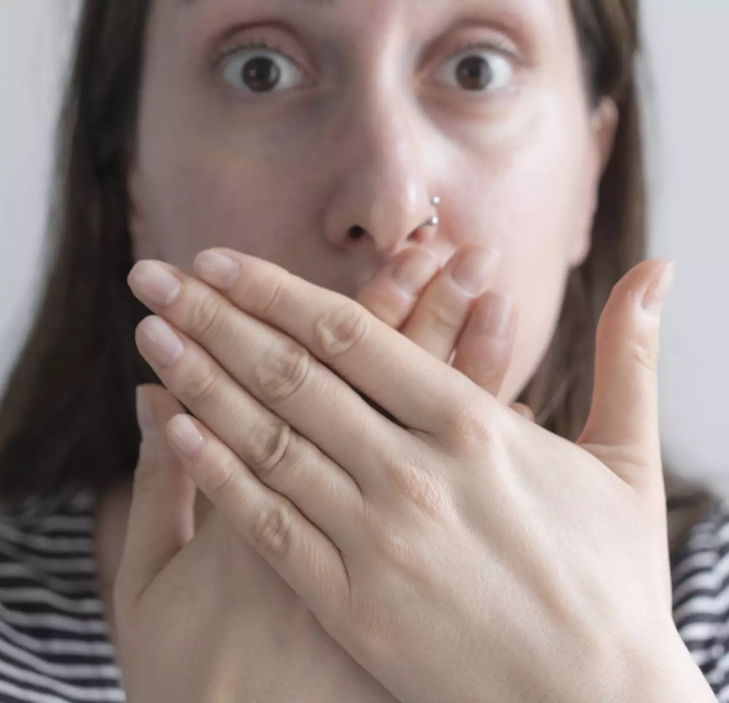 The man explained that eating causes a surge in acidity. (Getty Stock Images)