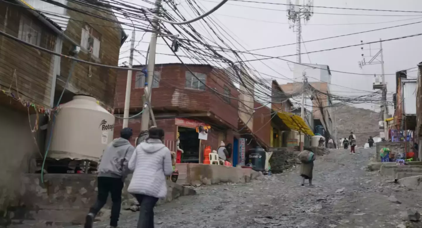 The place is described as 'lawless'. (Youtube/Yes Theory)